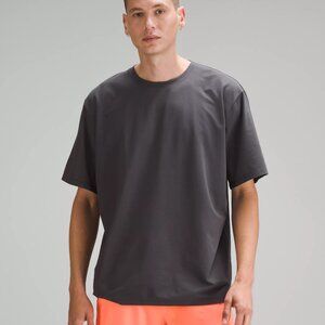 Lululemon Pique Oversized Short Sleeve T Shirt - Graphite Grey